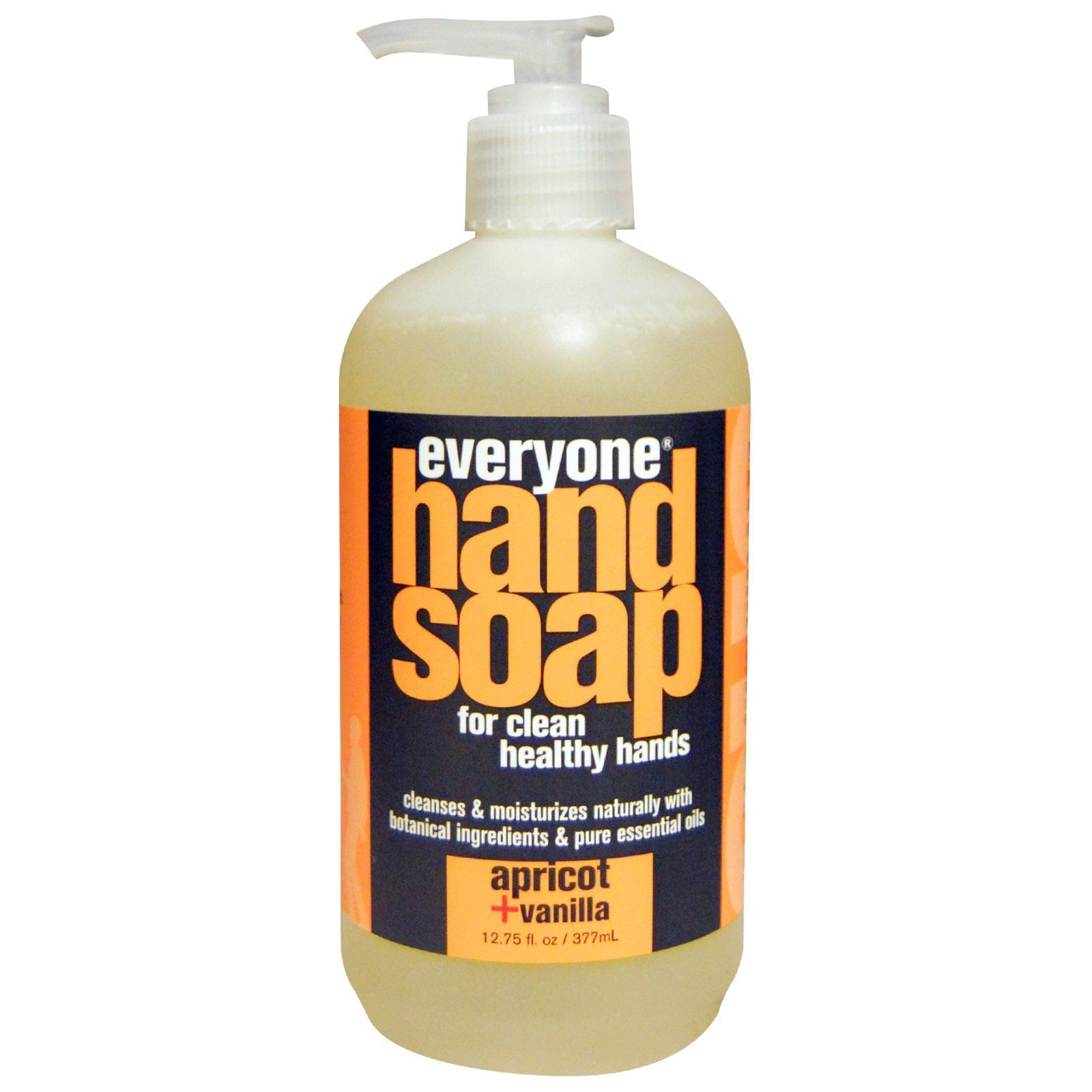 Everyone Botanical Lavender + Coconut Hand Soap & Everyone Botanical Apricot + Vanilla Hand Soap Bundle, 12.75 oz each