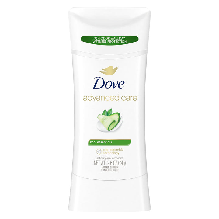 Dove Advanced Care Antiperspirant Deodorant, Cool Essentials, 2.6 oz