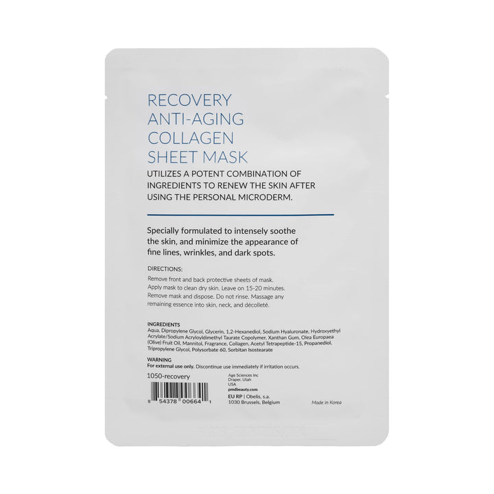 Pmd Collagen Infusing Facial Masks, Set Of 5