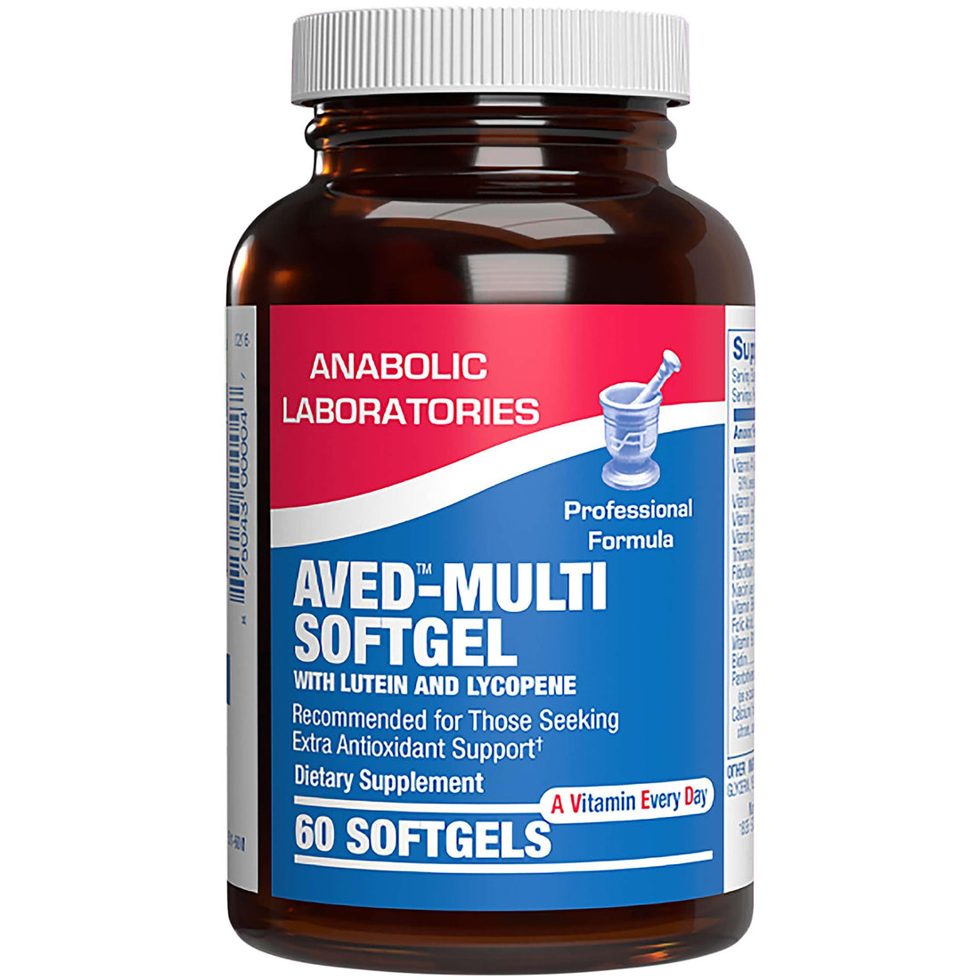 30-in-1 Adult Multivitamin with Iron - Antioxidant Rich Over 50 Multivitamin for Women and Men with Vitamins A C D E B Complex Zinc Magnesium Myo Inositol Lutein Lycopene & More - 1 Month Supply