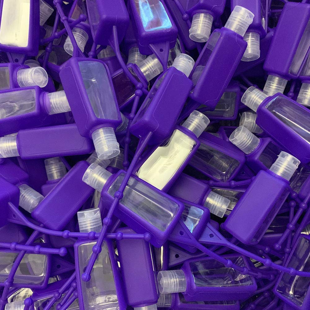 5Pcs/Pack 30ml Empty Silicone Bottles Portable Travel Containers Hanging Case Refillable Travel Accessories (30mlx5)