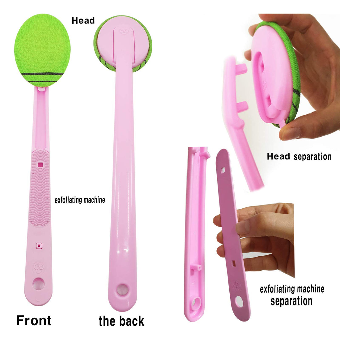 Korean Exfoliating Bath Washcloth Italy Towel Exfoliating Scrub Bath Mitten (Italy towel set)