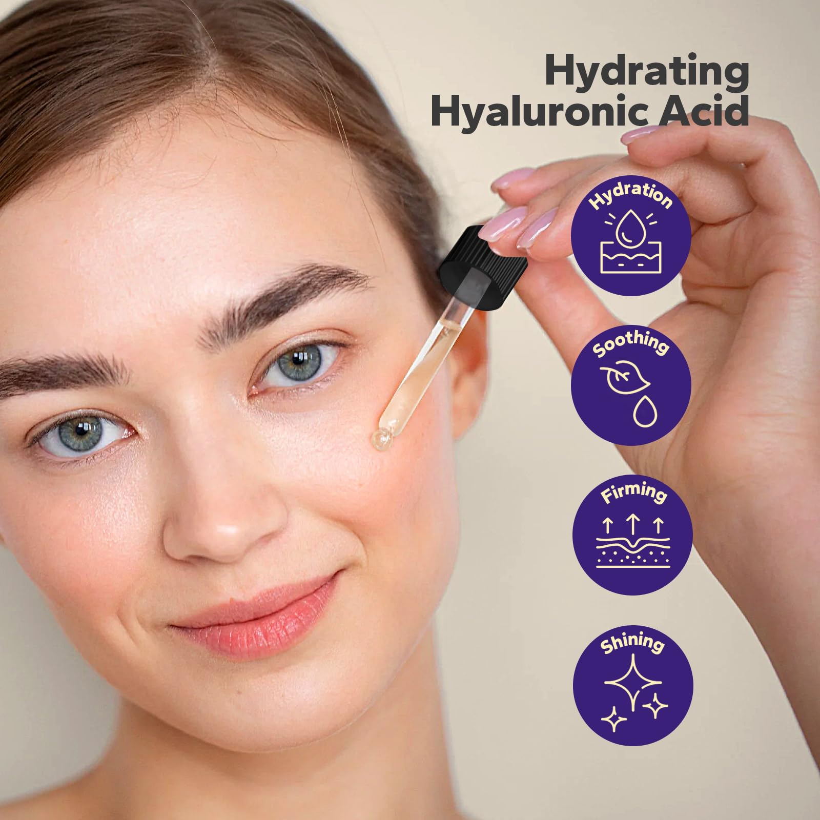 SilkySecret 10% Peptide Serum (2 Fl Oz), Collagen Peptide Serum, Hyaluronic Acid & Niacinamide, Anti-Aging Argireline, Hydrating, Firming & Wrinkle-Reducing Face Serum