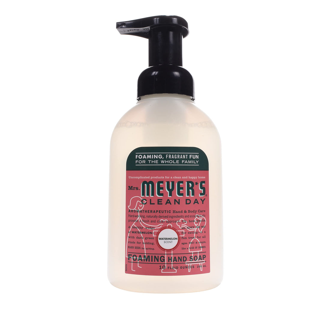Mrs. Meyer's Foaming Hand Soap, Watermelon, 10 Fluid Ounce