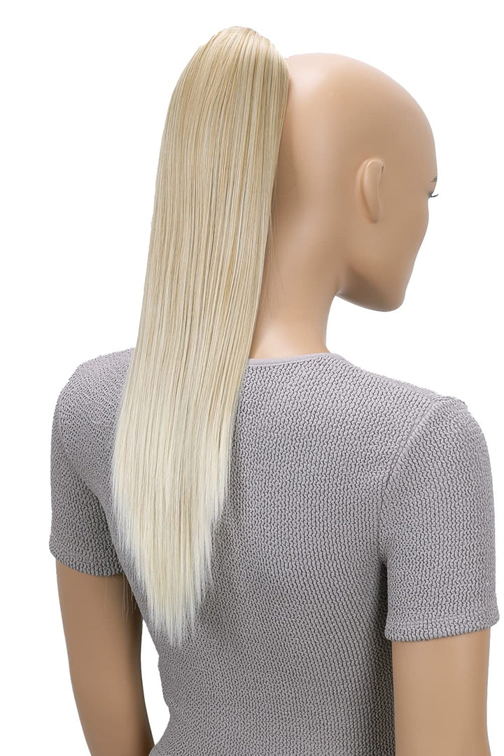 Prettyshop Hairpiece-Ponytail 20 (50Cm) Blond Mix # 26T613A H151: Prettyshop Hairpiece Ponytail Clip On Extension Long Hair Smooth Heat-Resisting 20(50Cm) Blond Mix # 26T613A H151