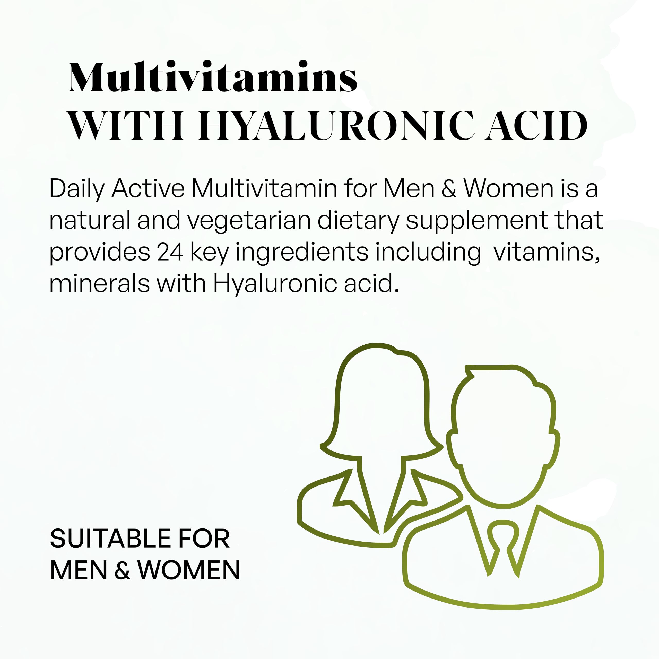 MEIBOTAN Multivitamin Tablets for Men and Women with Zinc, Vitamin C, Vitamin D3