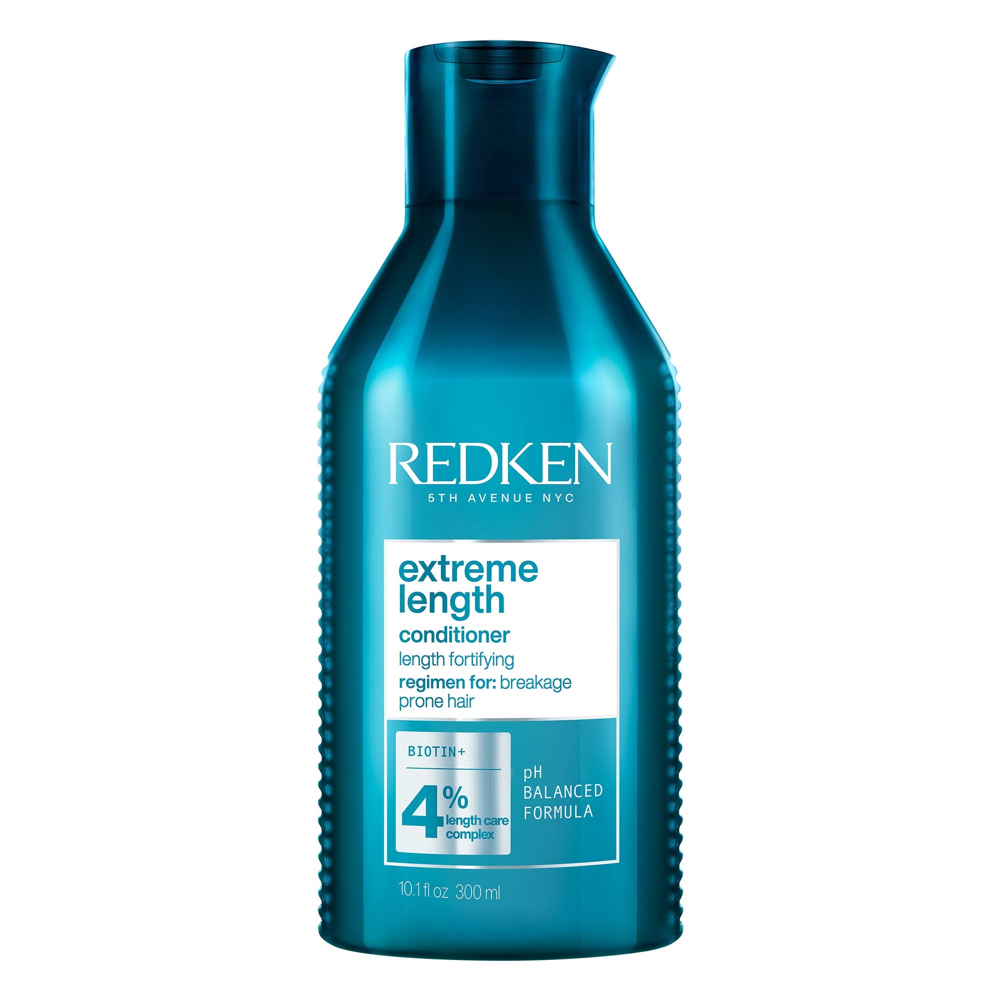 Redken Extreme Length Conditioner | For Hair Growth | Fortifies, Strengthens & Conditions Hair | Infused With Biotin | 10.1 fl. oz.