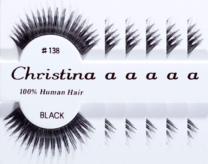 6packs Eyelashes - #138 (Christina)