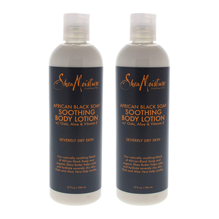 Shea MST Bdy Ltn Afrcn Bl Size 13z Shea Moisture African Black Soap Body Lotion 13z
