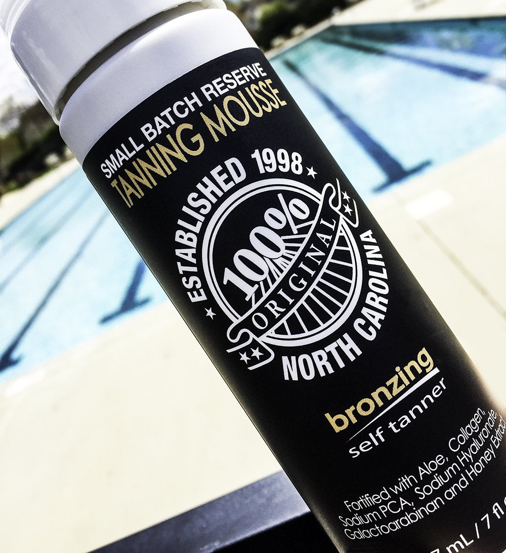 Dark Bronzing Self Tanner Mousse Organic And Natural Famous Daves Self Tanning With Anti