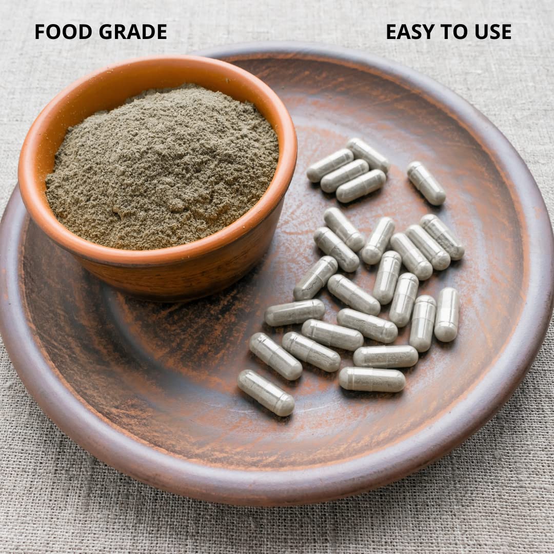 SMART SOLUTIONS Calcium Bentonite Clay Food Grade, 2 lb Pure Indian Healing Clay - All Natural for Internal and External Use | DIY Facial Treatments, Deodorants, Hair Masks