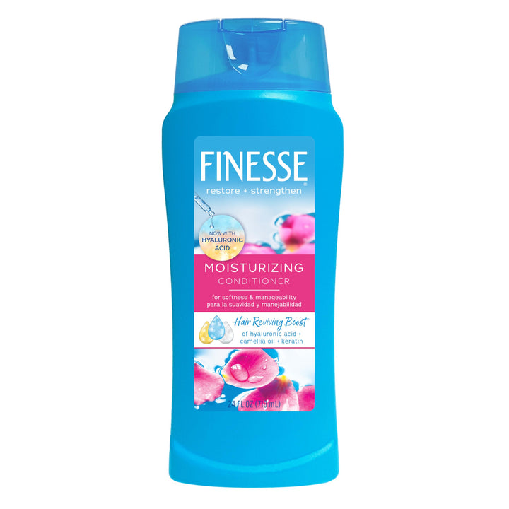 FINESSE Restore + Strengthen Moisturizing Conditioner, 24 oz, Moisturize & Repair Dry or Damaged Hair for Soft, Healthy Looking Hair