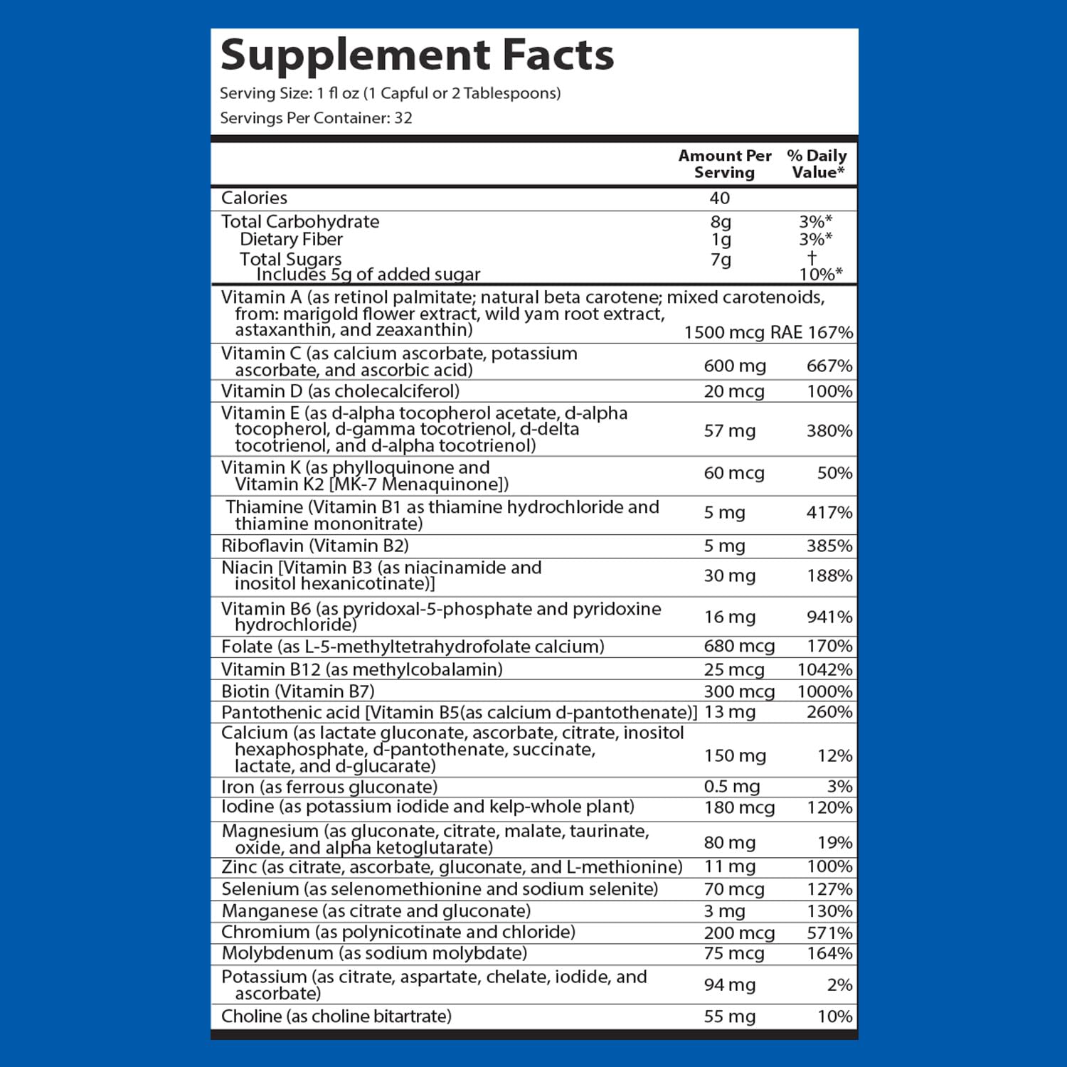 Drucker Labs - IntraMAX 2.0 Organic Liquid Trace Minerals, Liquid Multivitamin, for Men and Women, Non GMO, Dairy Free, Gluten Free, Magnesium, Vitamin D, C E, Zinc, Vitamin E (32 oz., Peach Mango)