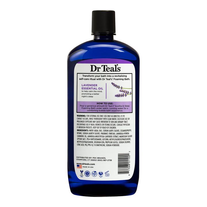 Dr Teal's Foaming Bath Variety Gift Set (3 Pack, 34oz ea) - Lavender, Eucalyptus, and Rose - Epsom Salt & Essential Oils for Stress Relief, Muscle Aches