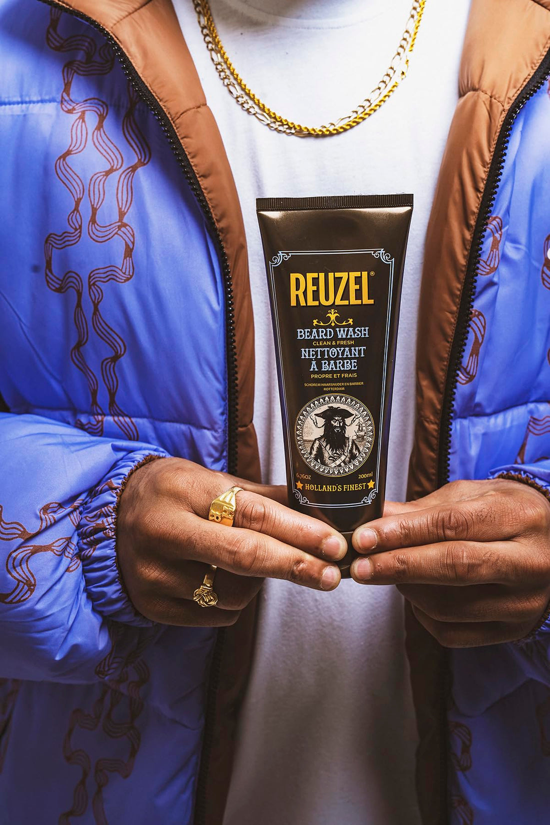 Reuzel - Clean and Fresh Beard Wash - Moisturizing, Softens, Soothes Skin - 6.76 oz