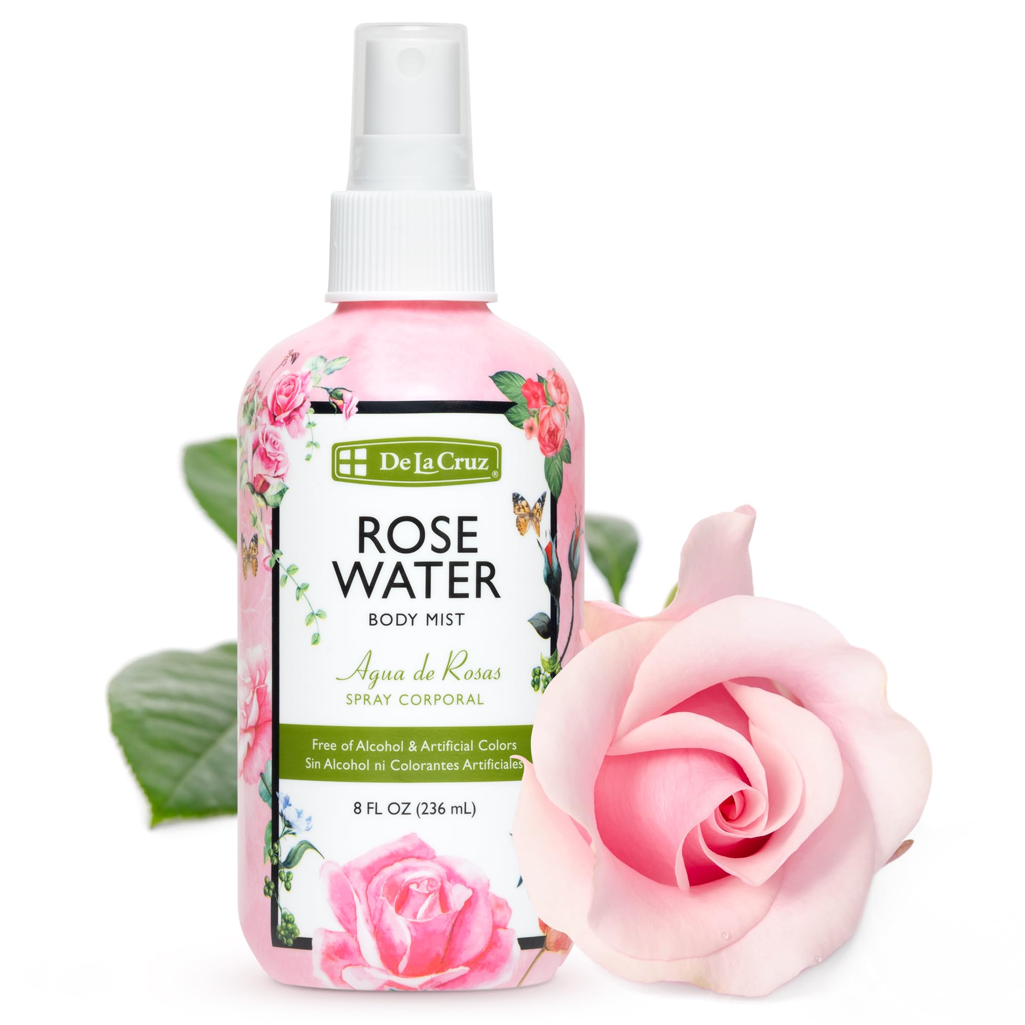 De La Cruz Rose Water Spray by De La Cruz