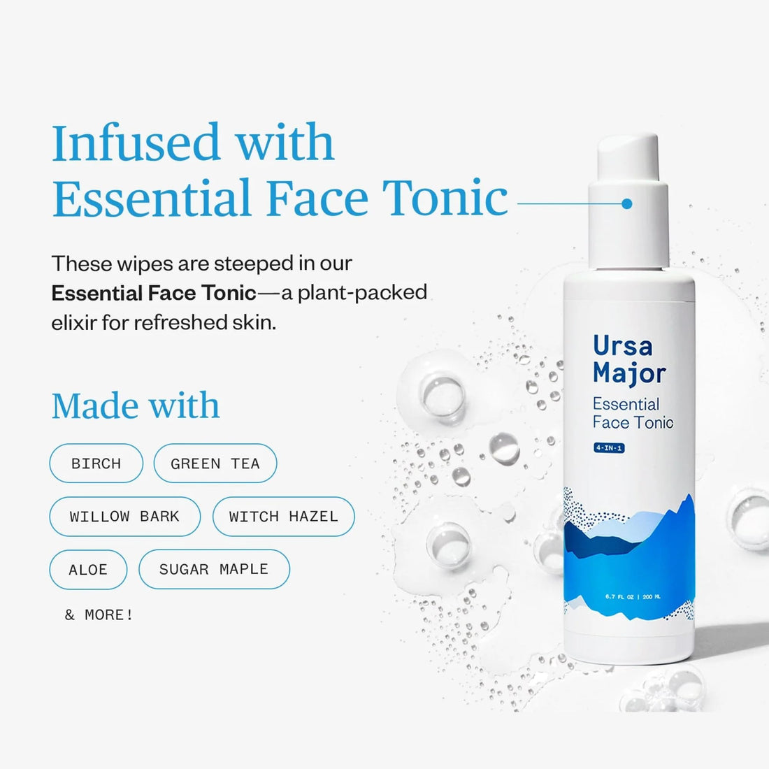 Ursa Major Face Wipes 20-Pack