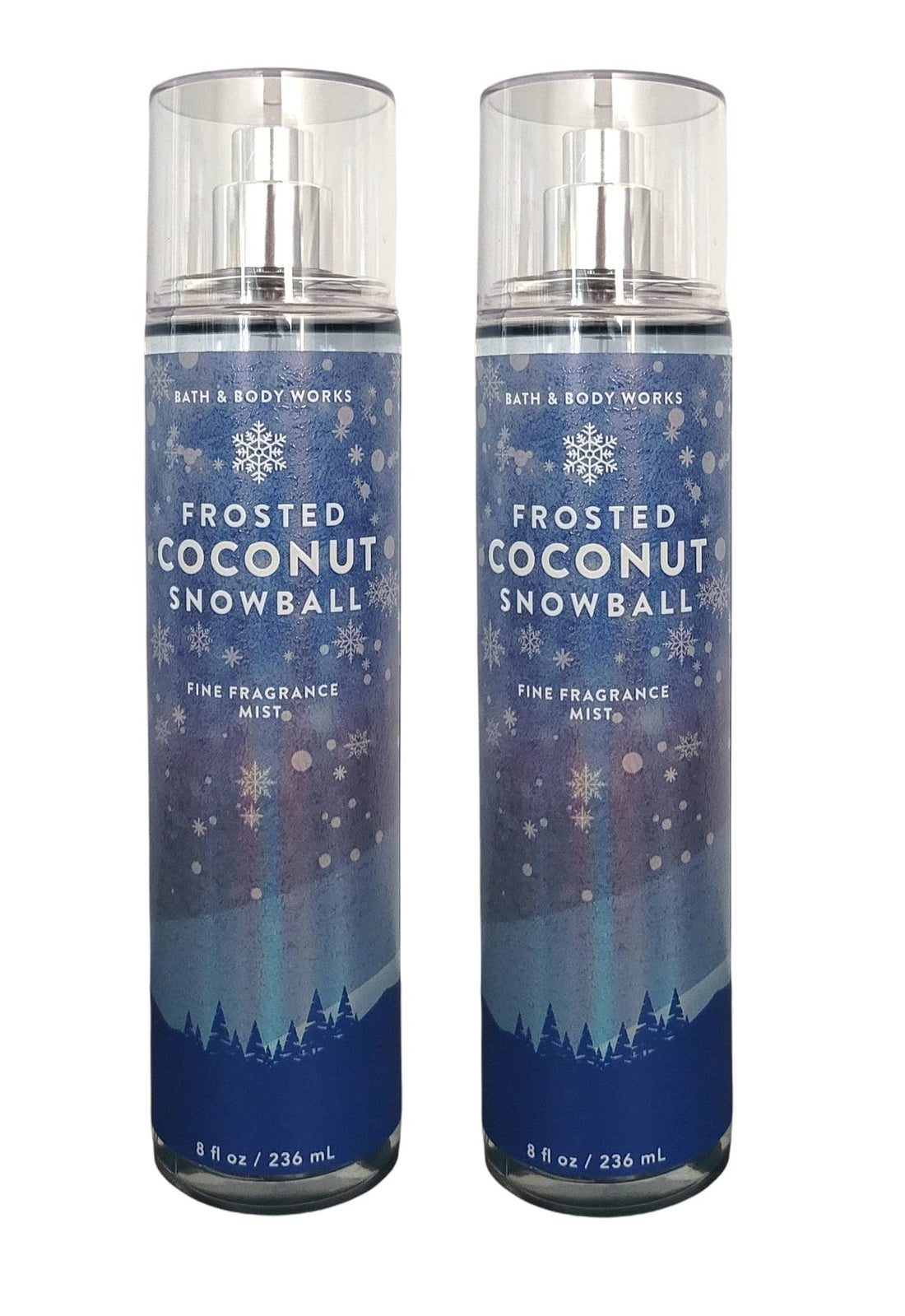 Bath & Body WorksFrosted Coconut Snowball Fine Fragrance Body Mist Gift Set - Value Pack Lot of 2
