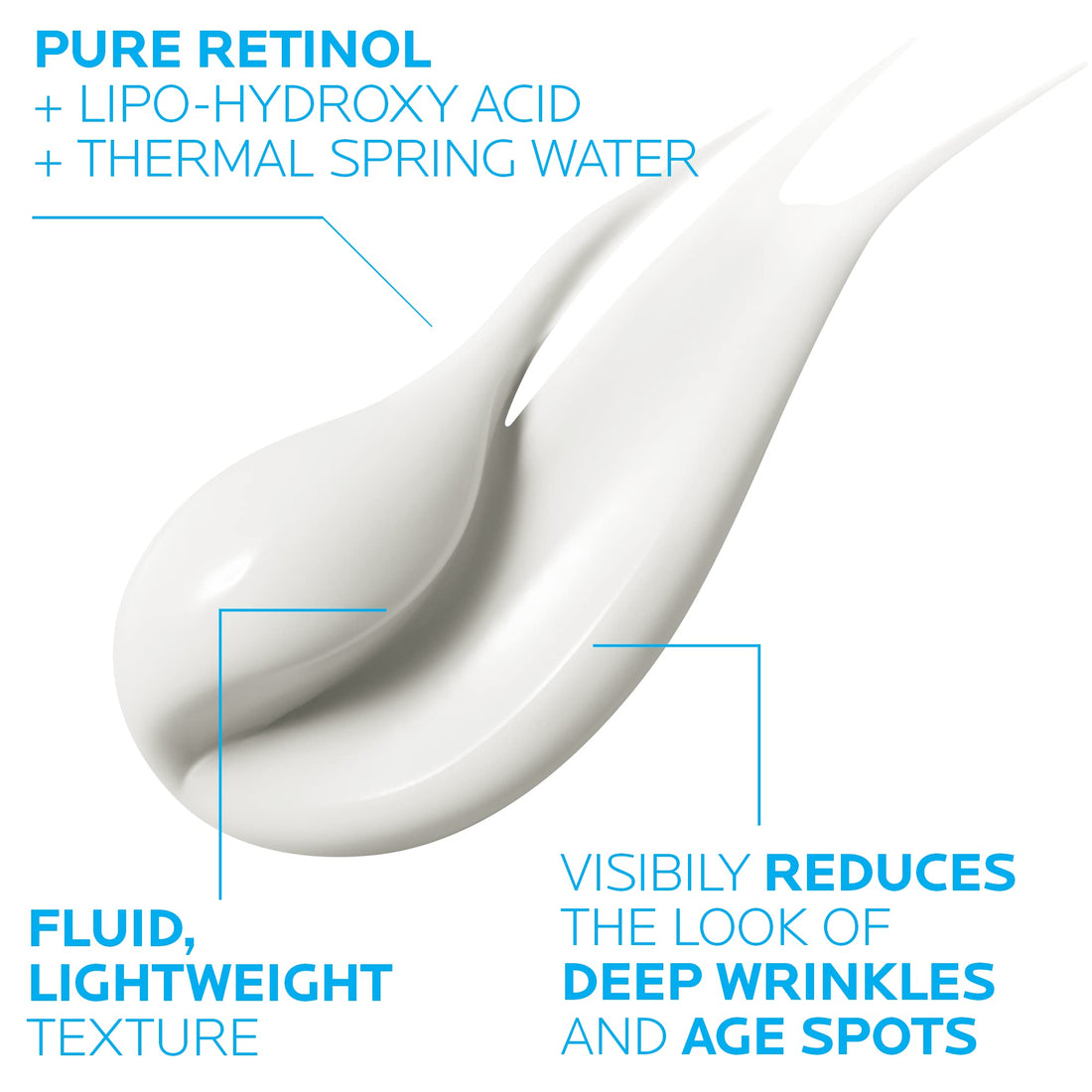 La Roche-Posay Redermic R Anti Aging Retinol Cream, Reduces Wrinkles, Fine Lines, and Age Spots with Pure Retinol Face Cream
