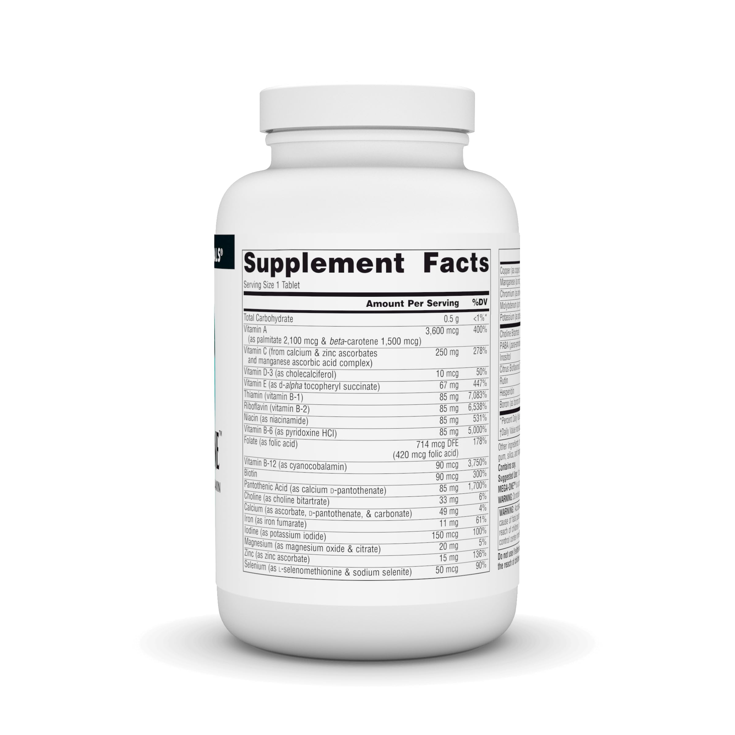 Source Naturals Mega-One Multi-Vitamin with Minerals* - 180 Tablets