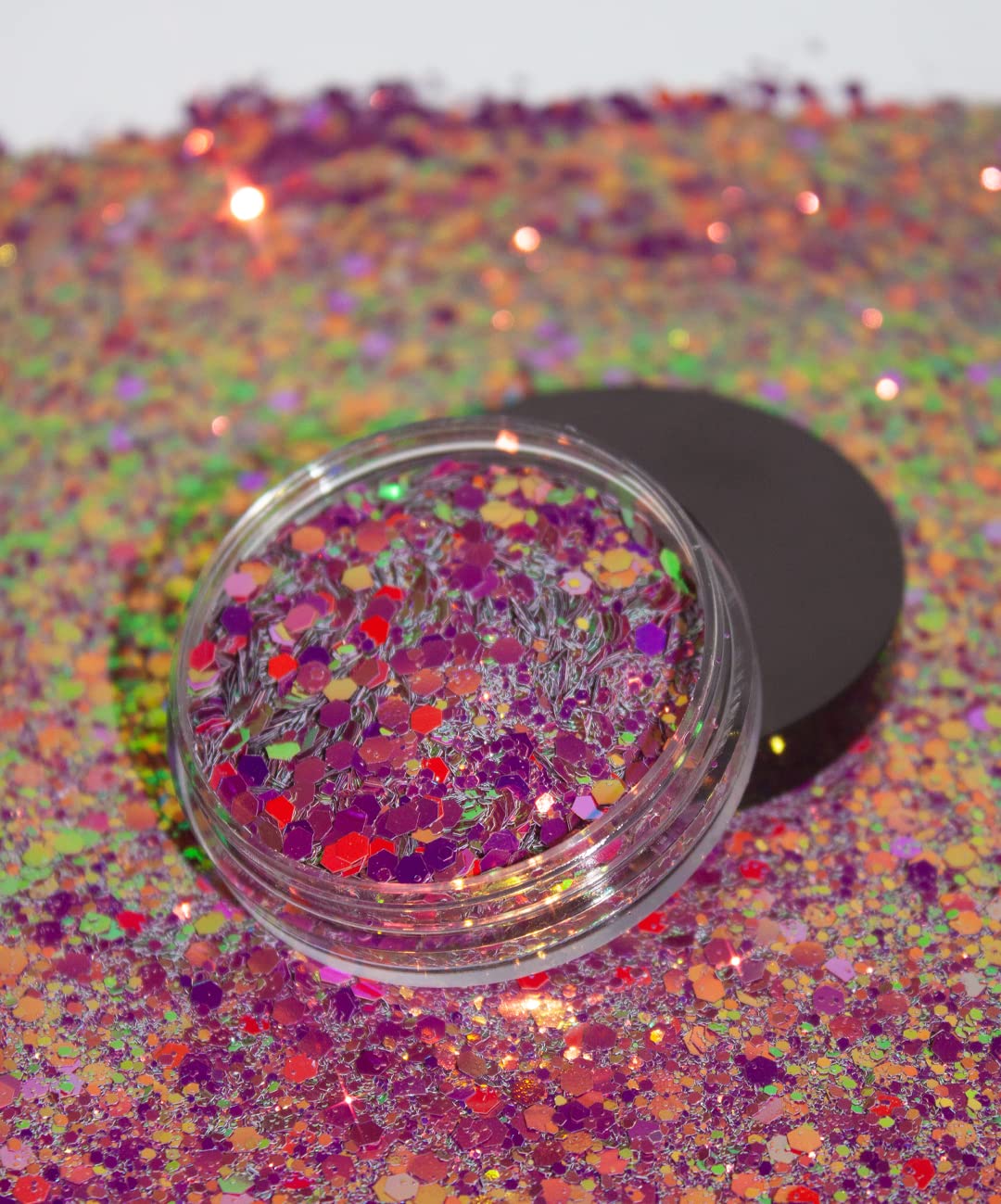 KARIZMA Galaxy Dust Body Glitter - 10g Chunky Face, Hair, and Eye Glitter for Women - Rave and Festival Accessories, Cosmetic Makeup - Loose Set
