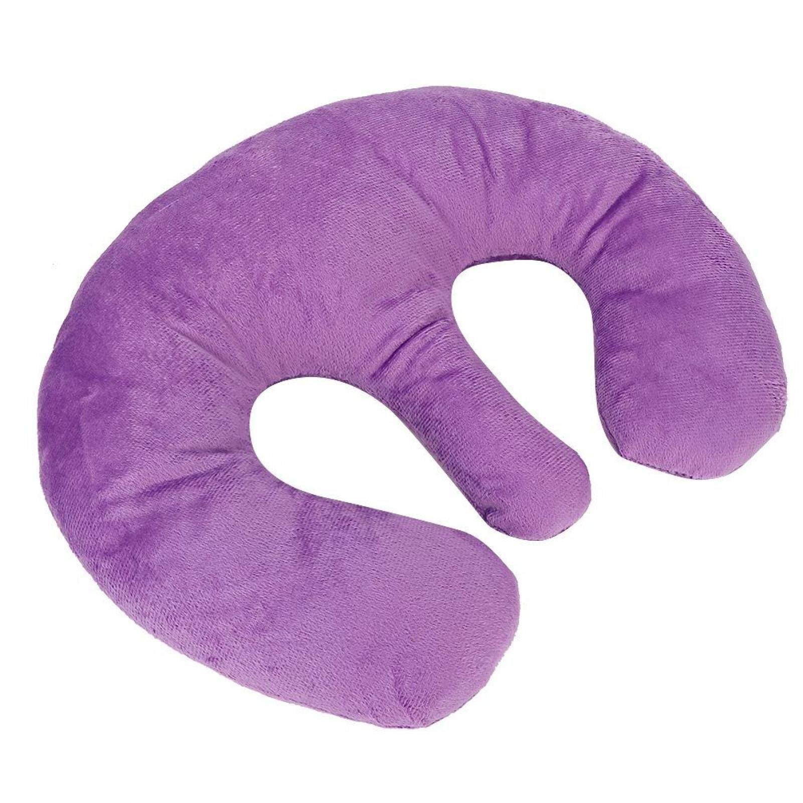 Pillow Feminine Bolster Pillow for Massage Beauty Salon Support Pillow Soft Cotton Fabric SPA Massage Chest Cushion()
