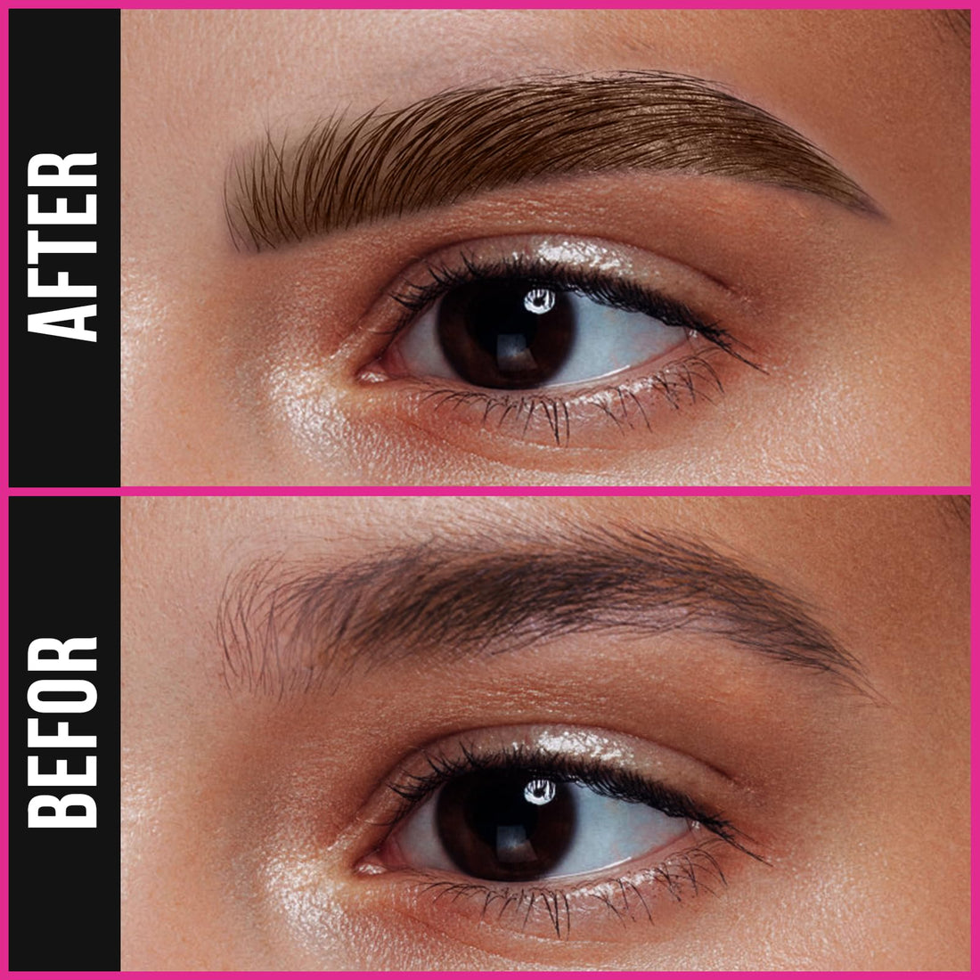 iMethod Microblading Eyebrow Pencil - Brow Pencil 2-in-1 Dual-Ended Eyebrow Pen with 3-Prong Micro-Fork-Tip Applicator and Precise Brush-Tip Create Natural-Looking Brows, Stay on All Day, Light Brown