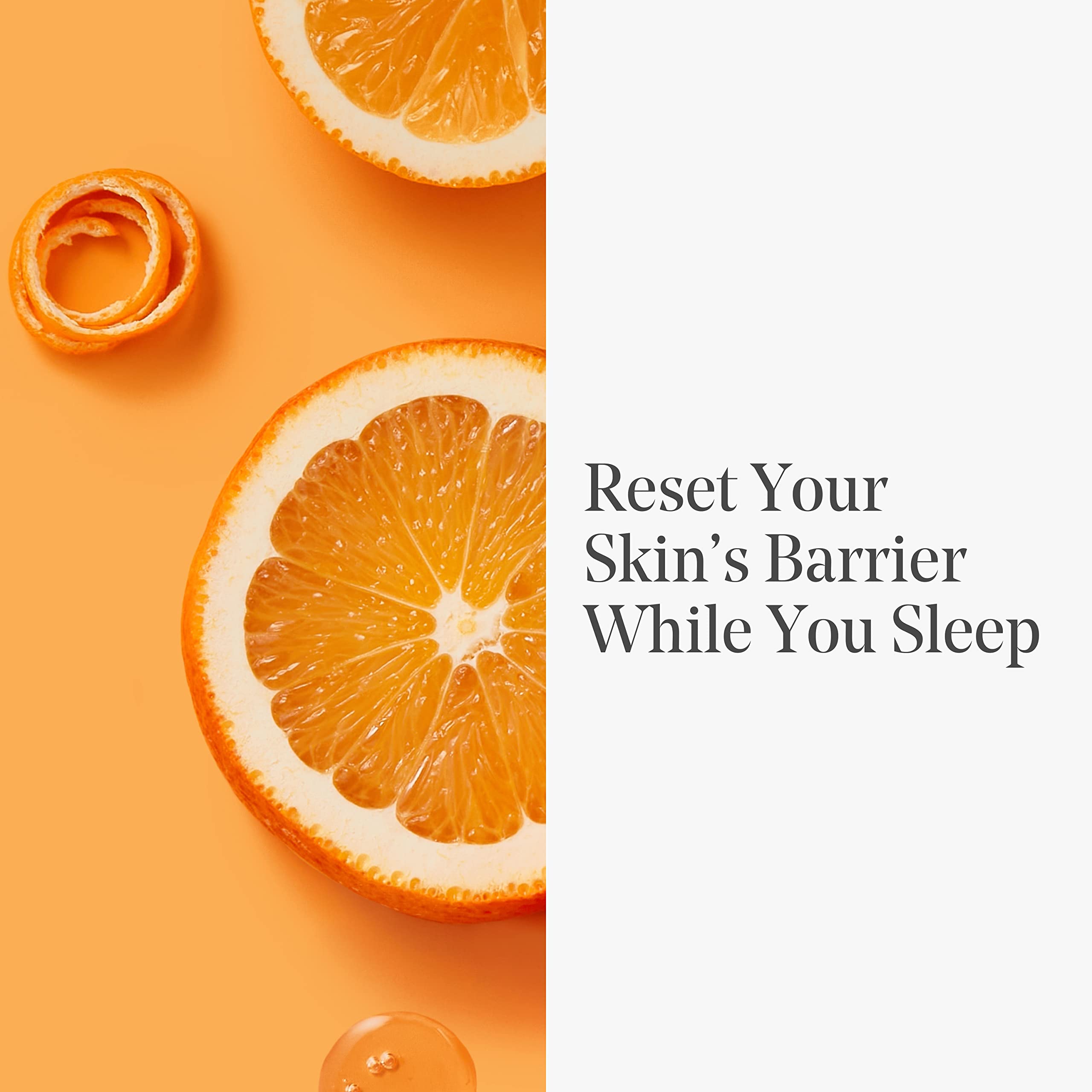 Murad Essential-C Overnight Barrier Repair Cream - Environmental Shield Vitamin C Moisturizer - Helps Neutralize Pollutants, Brighten and Smooth Skin, 1.7 Fl Oz