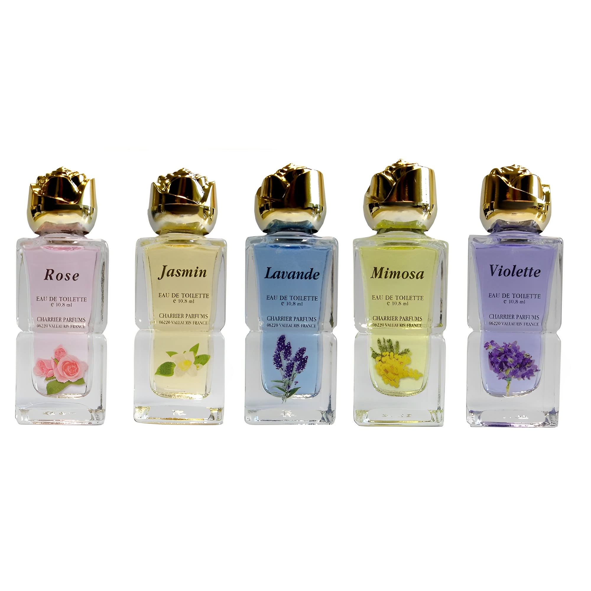 Charrier Parfums - Parfums de Provence 5 French Eaux de Toilette Gift Box