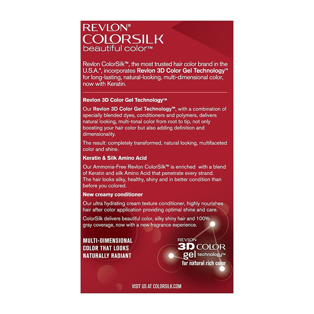 Revlon Colorsilk #51 Light Brown (Pack of 2)