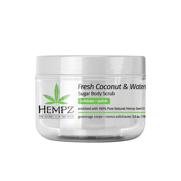 Hempz Original Herbal Sugar Body Scrub, 7.3 Fluid Ounce