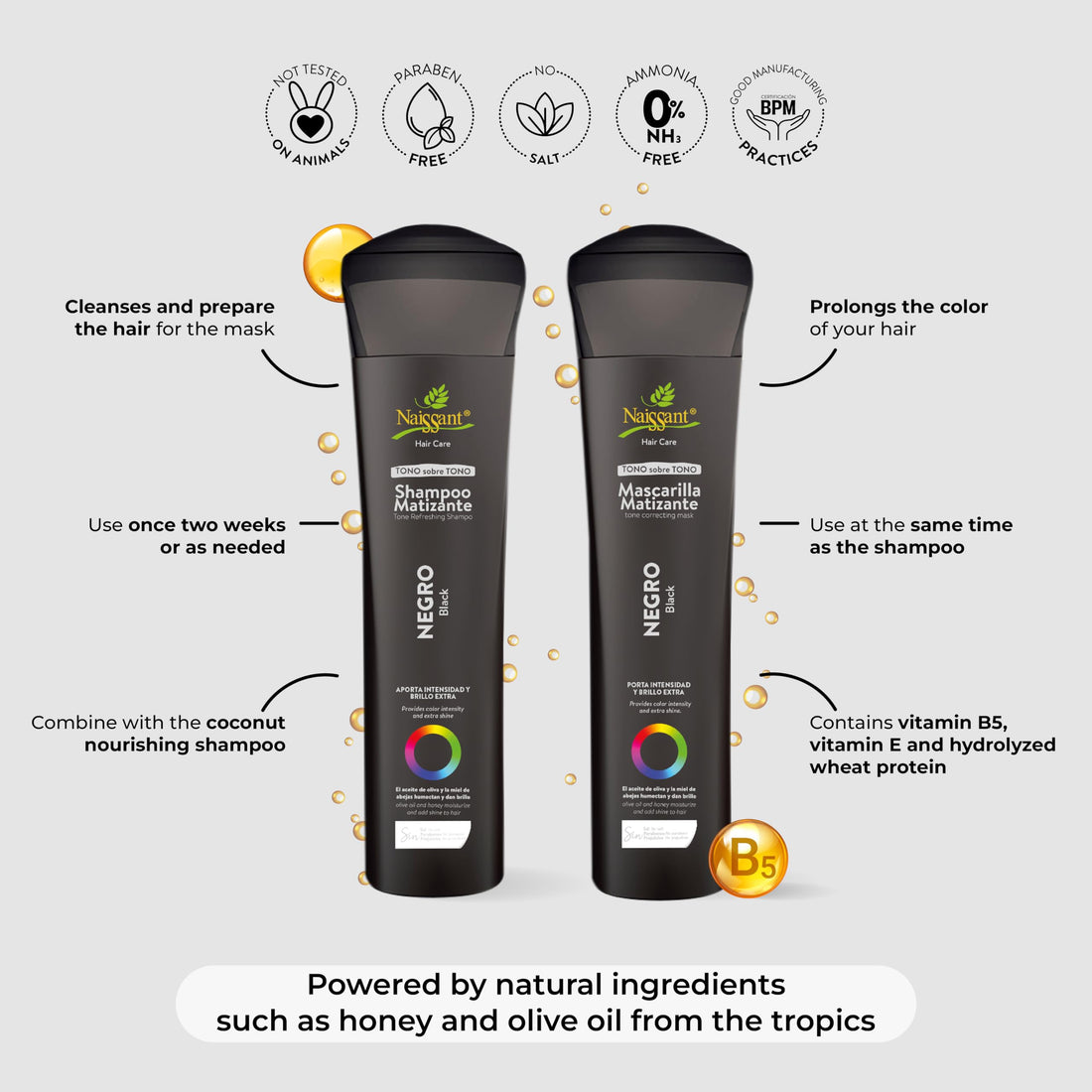 Naissant Treatment Black Negro, 10.1 Fluid Ounce (300ml)