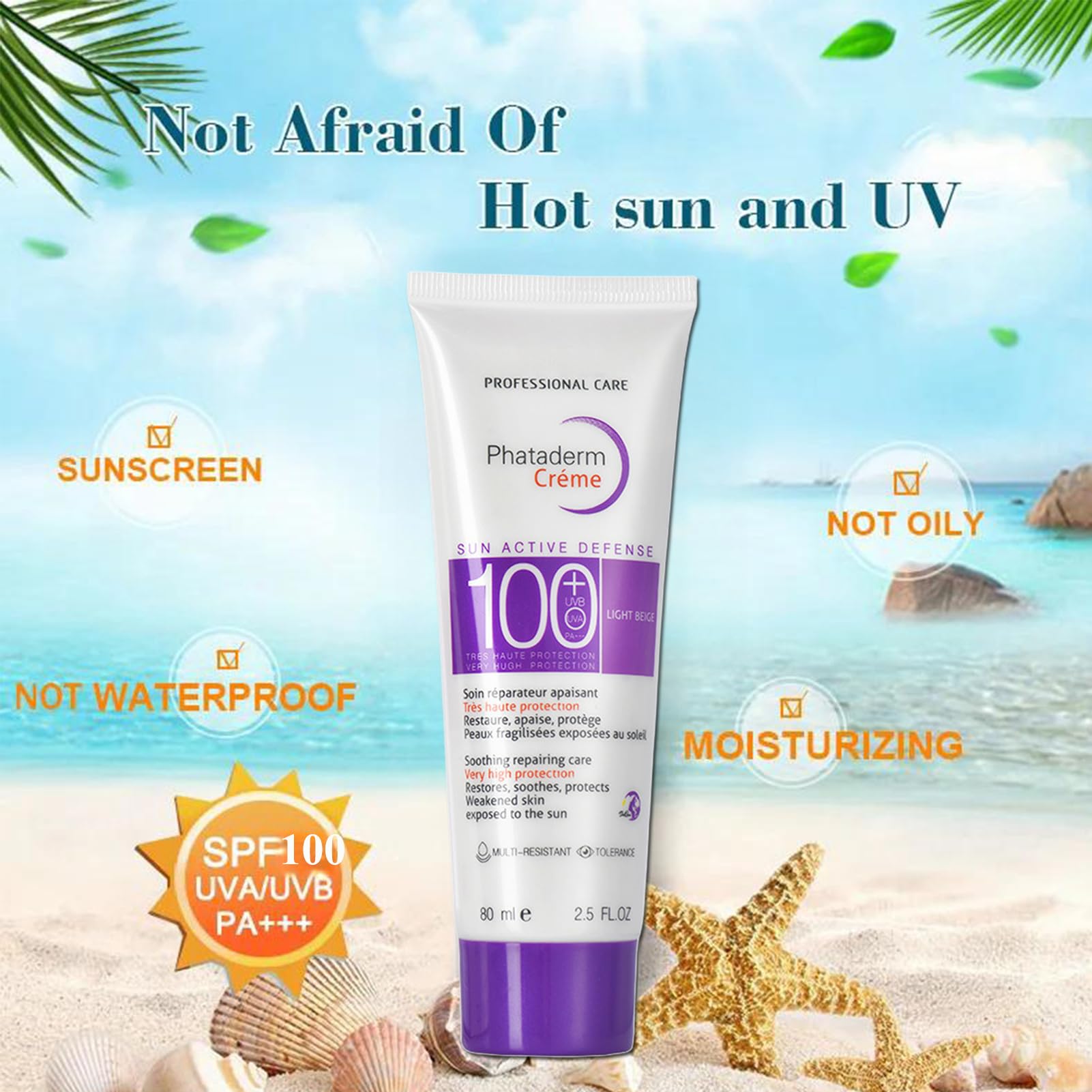 ASMAYSA Sport Sunscreen Spf 100-Sun Screen Protector For Face And Body-High Spf 100 Face Sunscreen-Sun Screen Protector For Face-Sunscreen Moisturizer With Road Spectrum Uva/Uvb