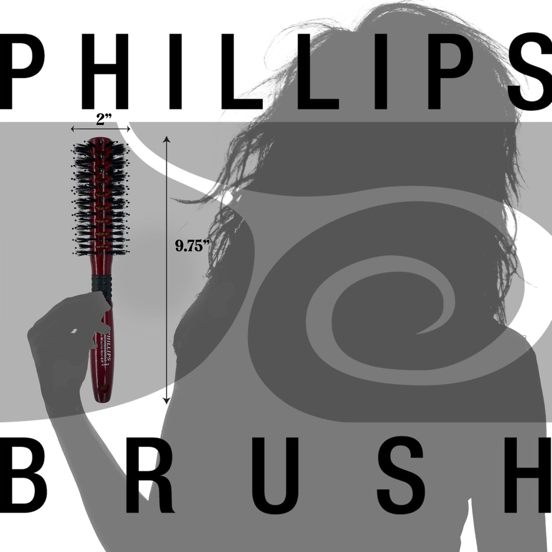 Phillips Brush Mini Monster Vent6 P Series (2 diameter)