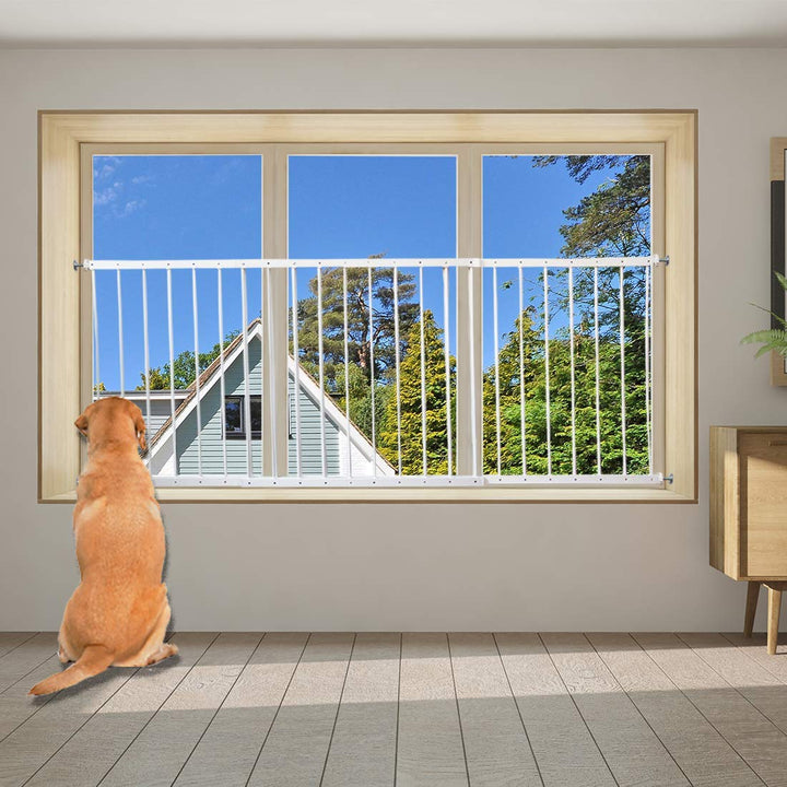 Window Guards for Children, Adjustable Wide Child Safety Window Guard Prevents Accidental Falls, Home Security Childproof Interior Bar Guard for Windows Wide 36.22 - 61.41(2 Panels)