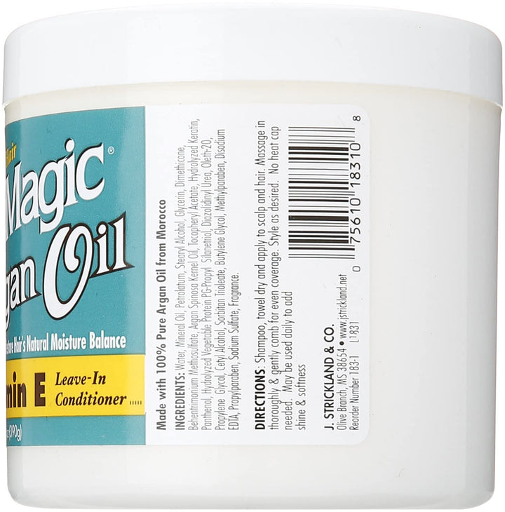 Blue Magic Argan Oil Vitamin E Leave In Conditioner 390G