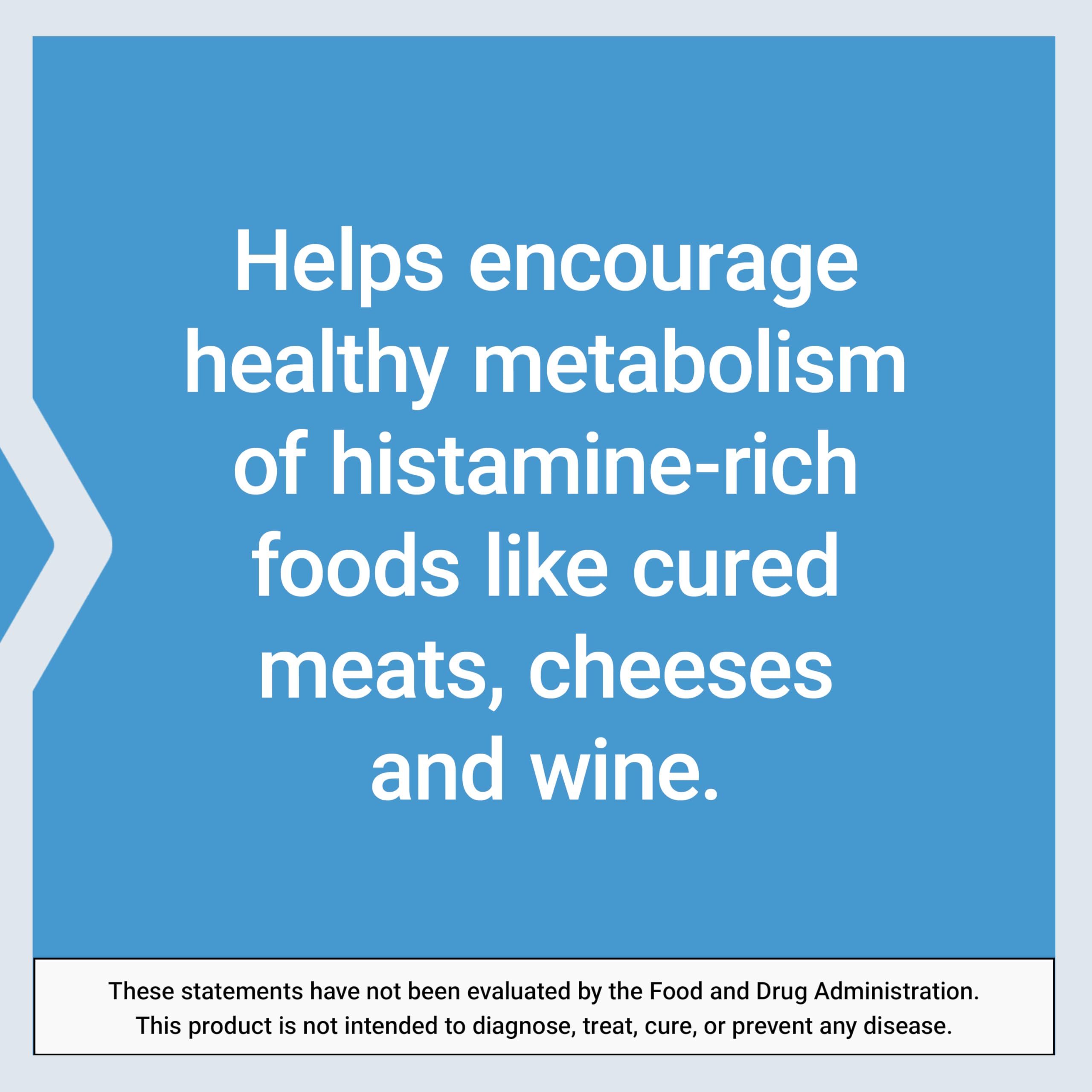 Life Extension Food Sensitivity Relief with Diamine Oxidase (DAO), Occasional Gas, Digestive Comfort, histamine Sensitivity, DAO Enzyme Supplement, Gluten Free, Non-GMO, Vegetarian, 60 Capsules