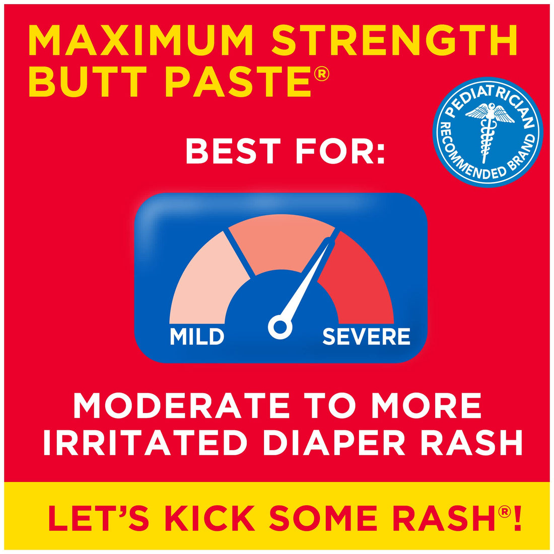 Boudreaux's Butt Paste Diaper Rash Ointment | Maximum Strength | 14 Ounce and 2 Ounce, Combo 1