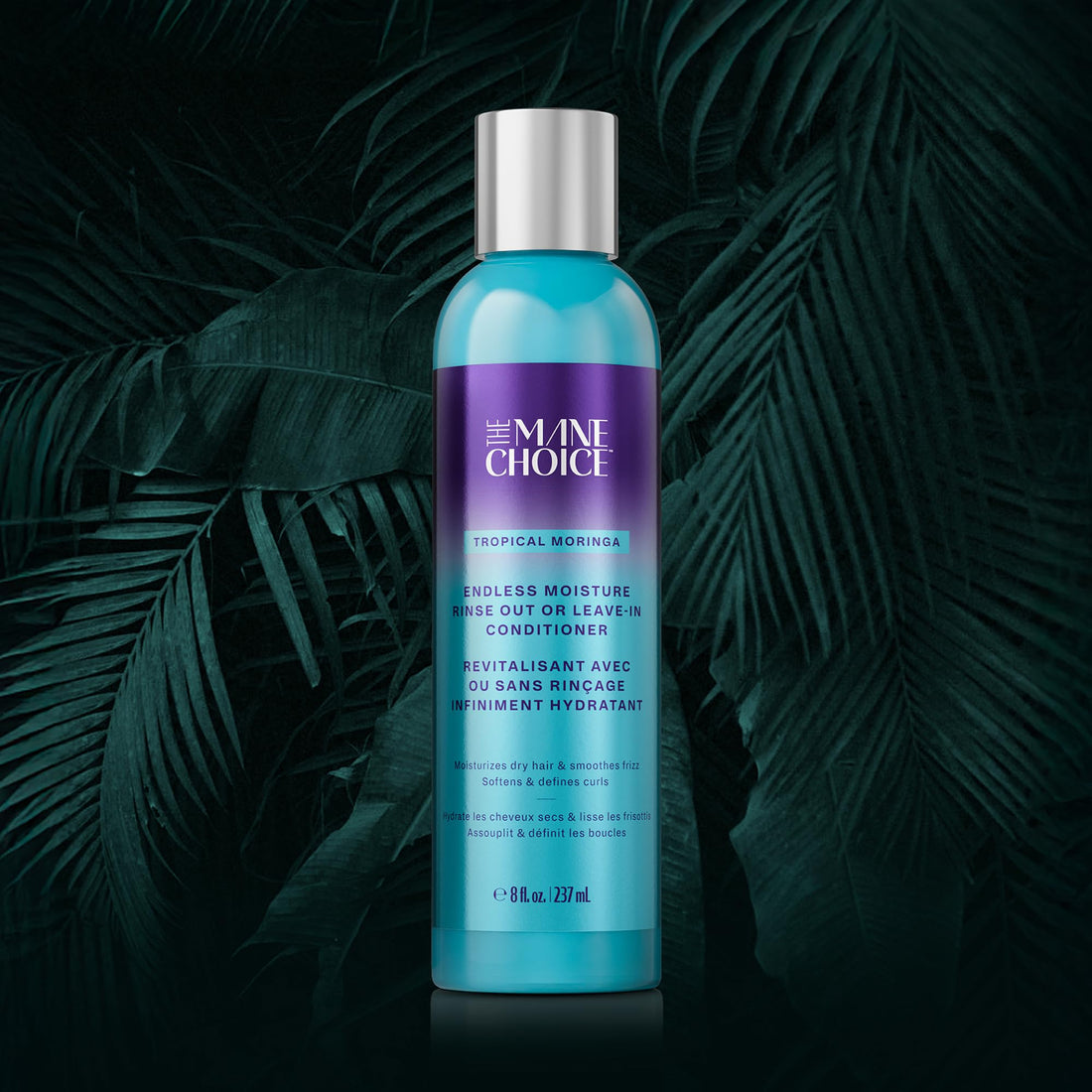 The Mane Choice Tropical Moringa Sweet Oil & Honey Endless Moisture Rinse Out or Leave In Conditioner, Detangles, Softens & Nourishes Dry, Brittle Hair, Helps Reduce Breakage & Smooth Frizz, 8 Oz