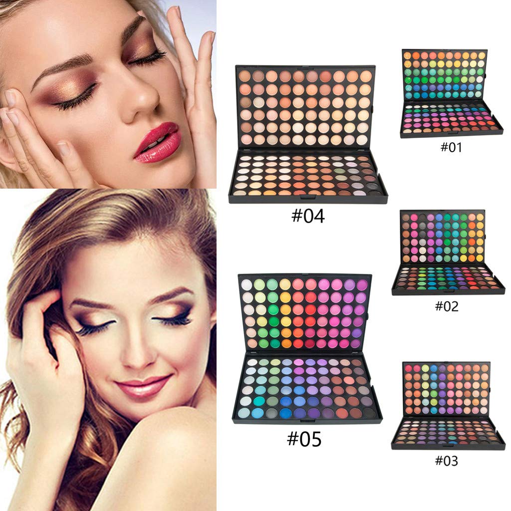 Pure Vie® Professional 120 Colors EyeShadow Palette Makeup Contouring Kit #4 - Perfect for Professional as well as Personal Use