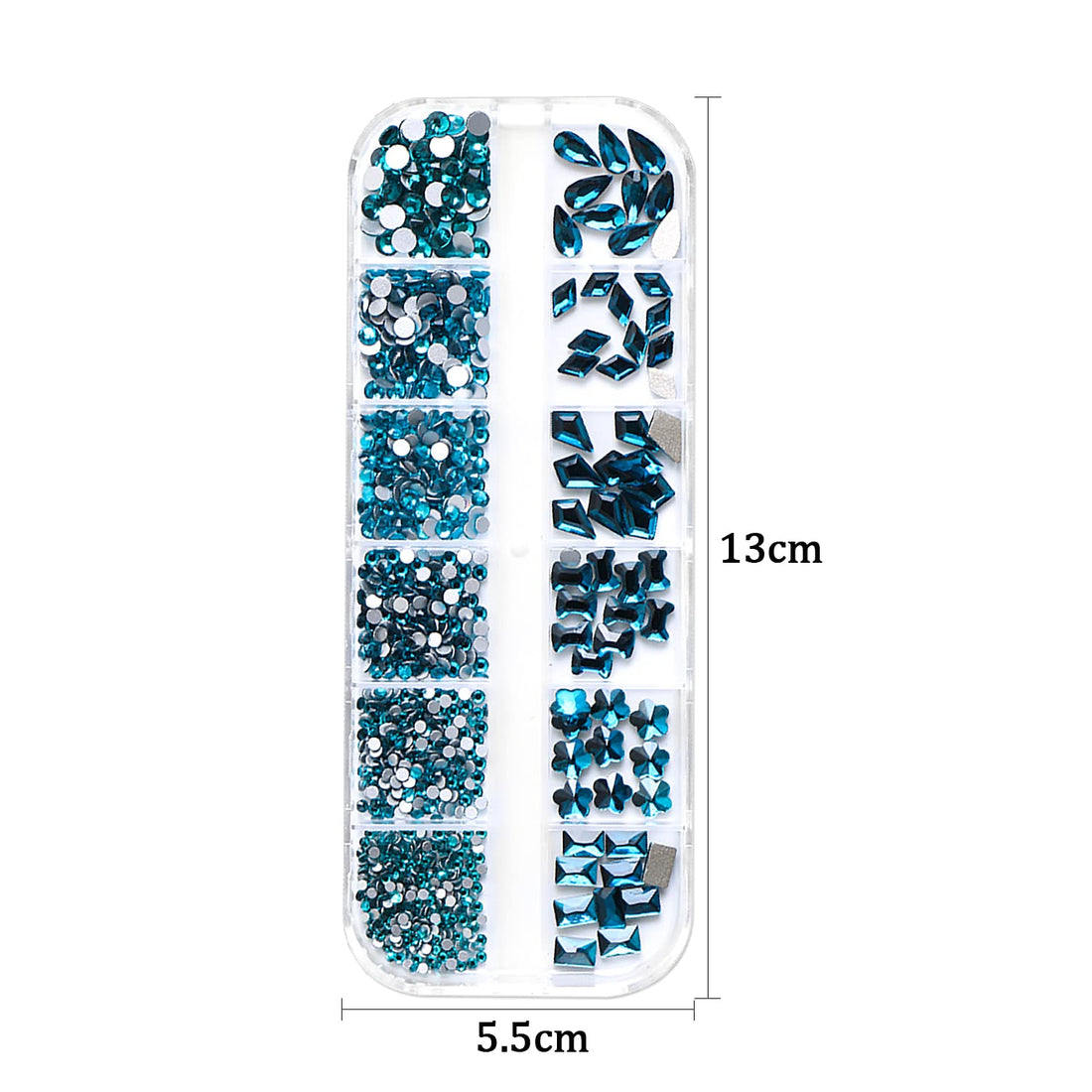 WOKOTO 2 Box Flat Back Indicolite And Red Nail Rhinestones And Crystals Stones For Nails Crafts With Picker Pencil Red Rhinestones For Makeup Face Gems Red Indicolite Crystals Flatback Rhinestones