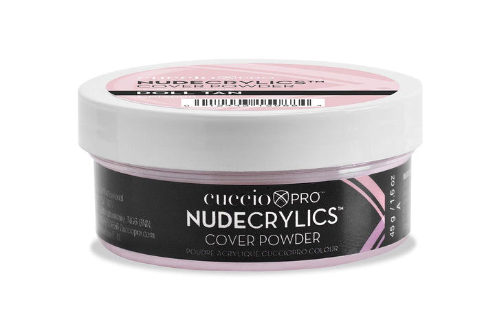 Cuccio Pro - Nudecrylics Cover Powder - Doll Tan - for Women - Acrylic Powder - 1.6 oz