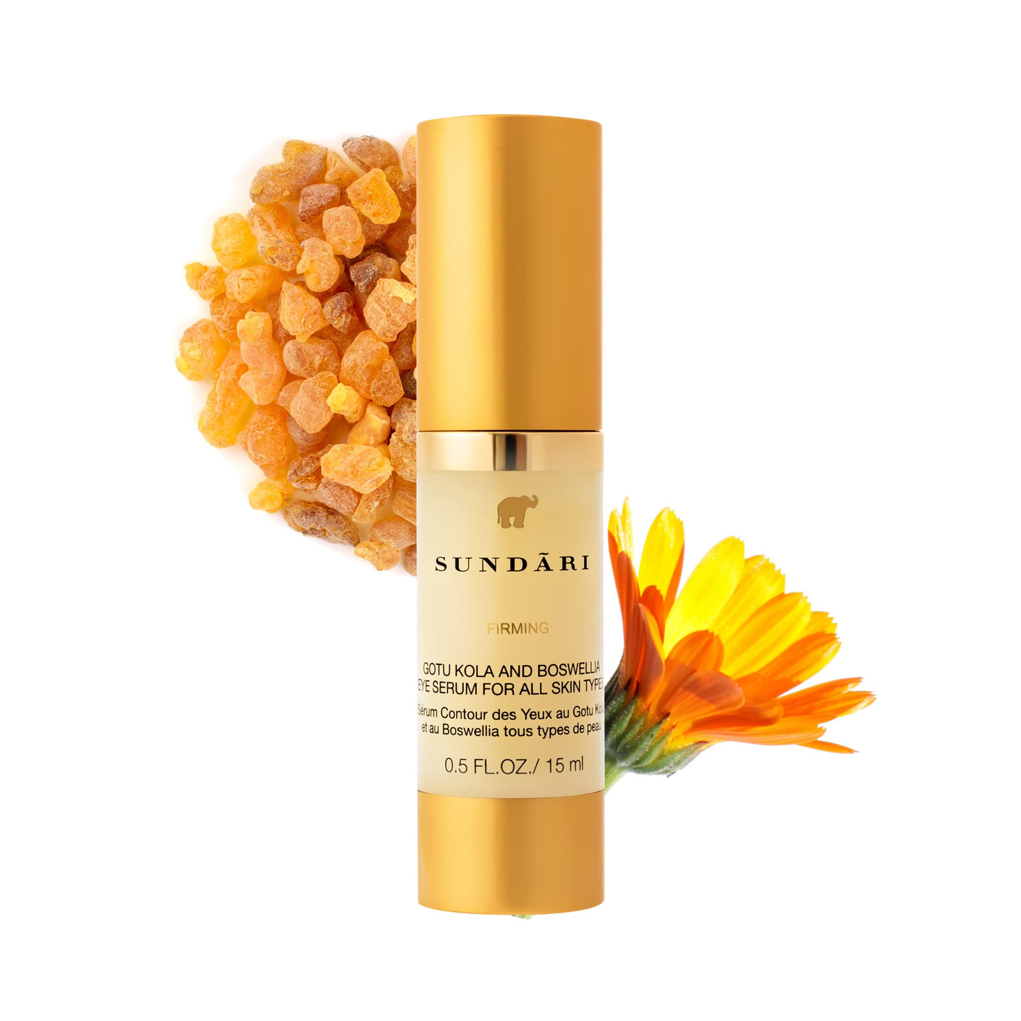 Sundari Gotu Kola and Boswellia Firming Eye Serum, 0.5 Ounce