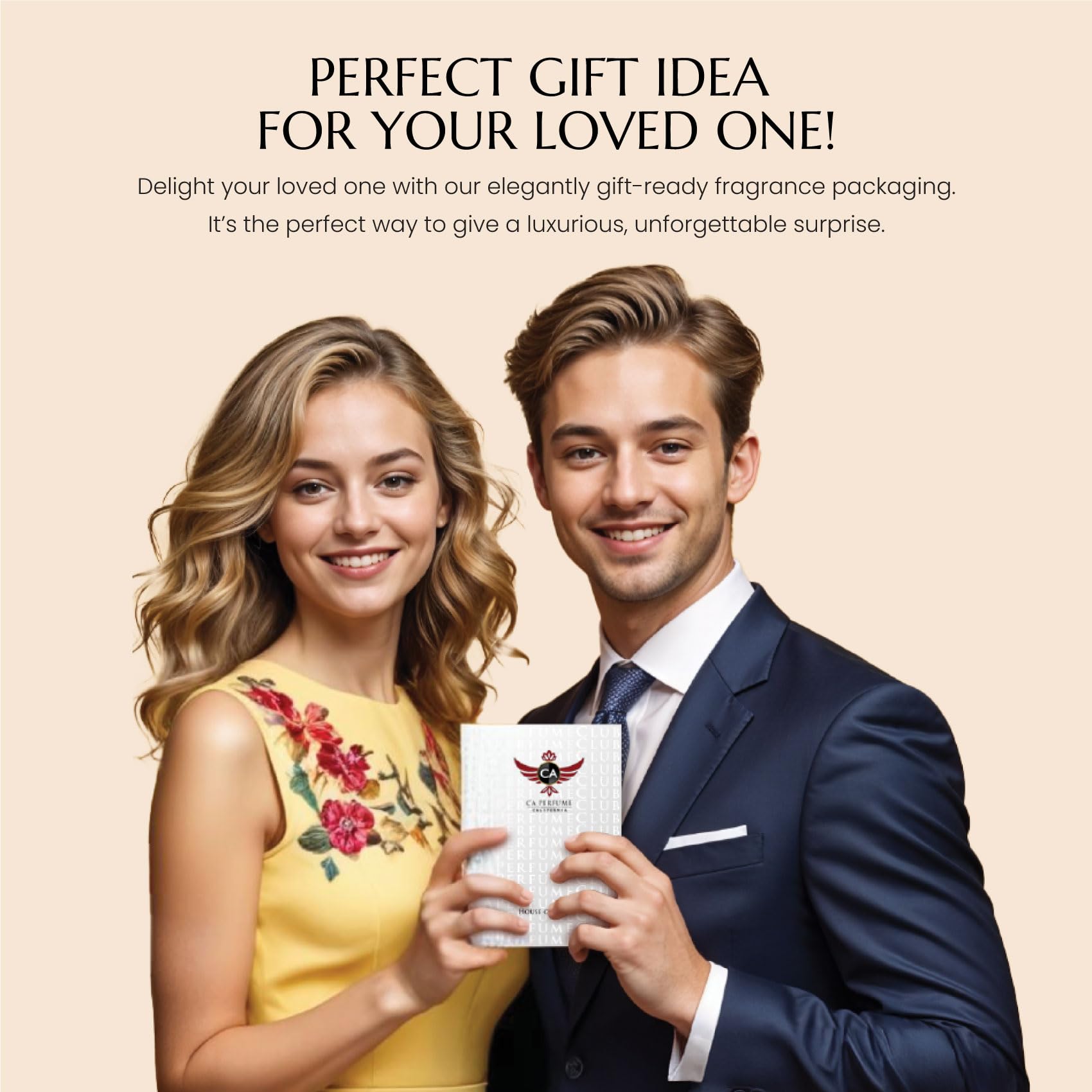 CA Perfume Amber Rouge Saffron Fragrance Body Oil For Women & Men Roll On 0.33fl oz / 10ml