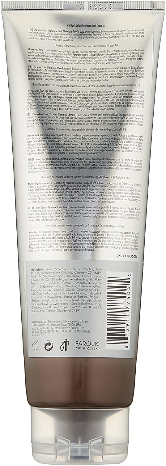 CHI Ionic Illuminate Color Dark ChocolateConditioner