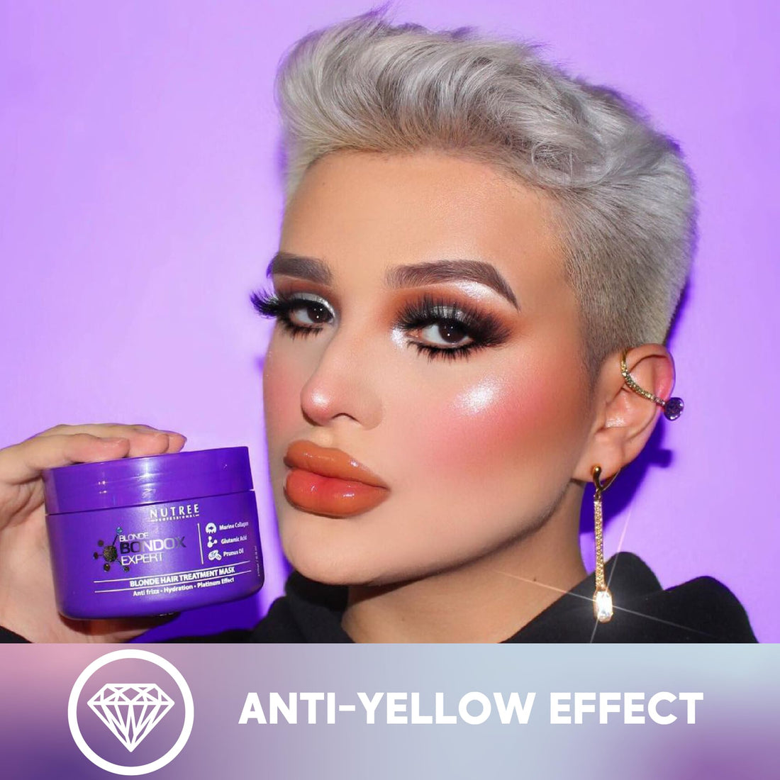 Blonde Bottox Expert, Brazilian Blonde Bottox Hair Treatment, Mask, 1kg/33.8 Fl.oz