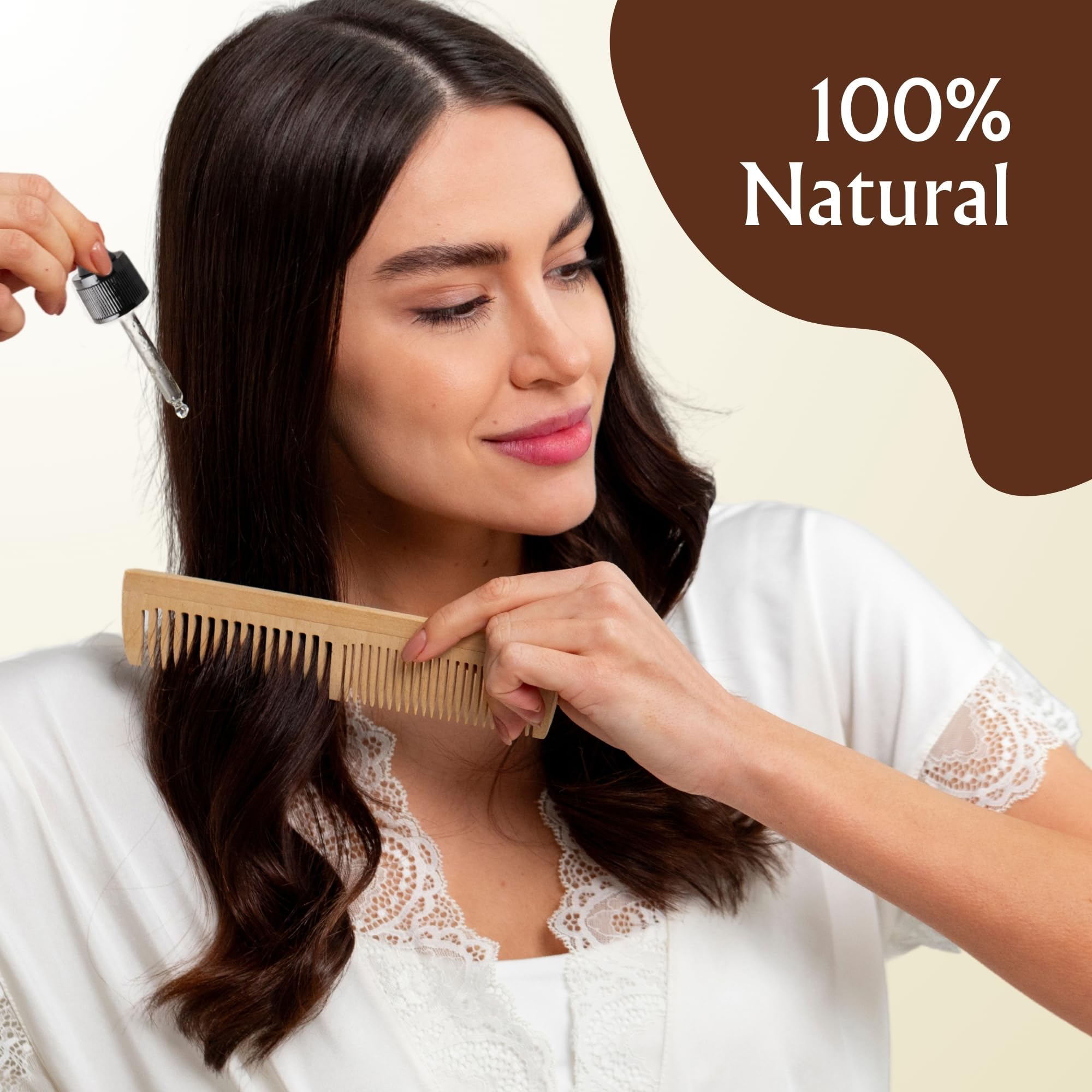 Organic Castor Oil (4oz) - 100% Pure Natural Cold-Pressed Hexane-Free USDA Certified - Glass Bottle - Hair Growth Oil for Scalp Eyelashes Face Skin - Dry Skin Moisturizer Natural Hair Care