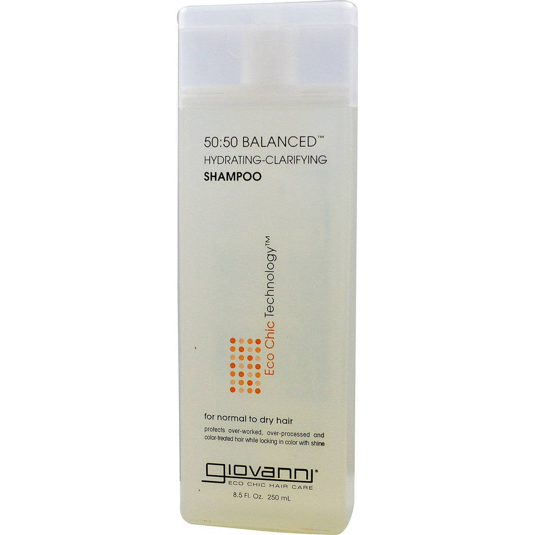 Giovanni All Natural 50-50 Balanced Hydrating Clarifying Shampoo and Conditioner Bundle for Men and Women With Aloe, Thyme and Rosemary (Sulfate and Paraben Free) 8.5 fl. oz. each