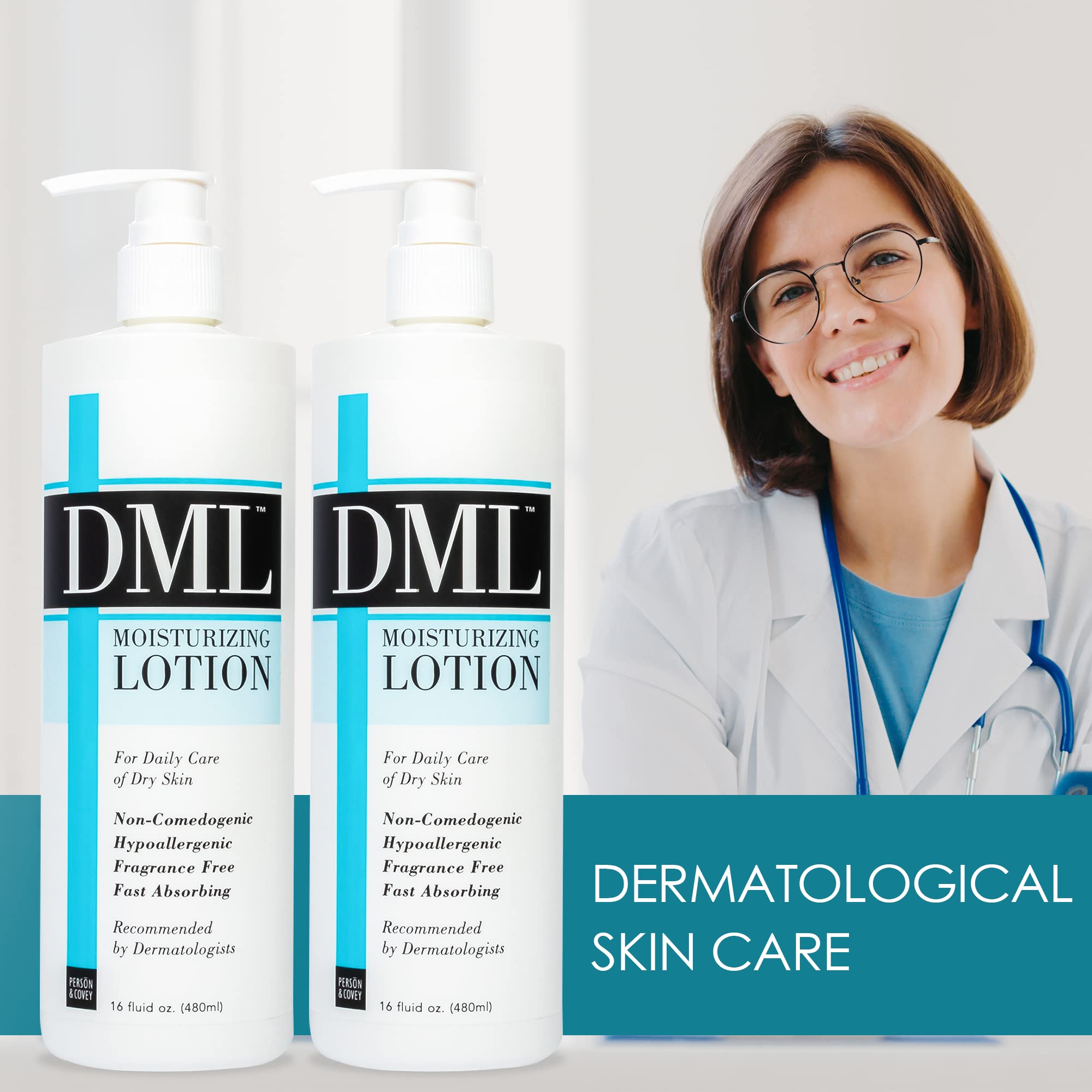 Dml Moisturizing Lotion 16 Oz (2 Pack)