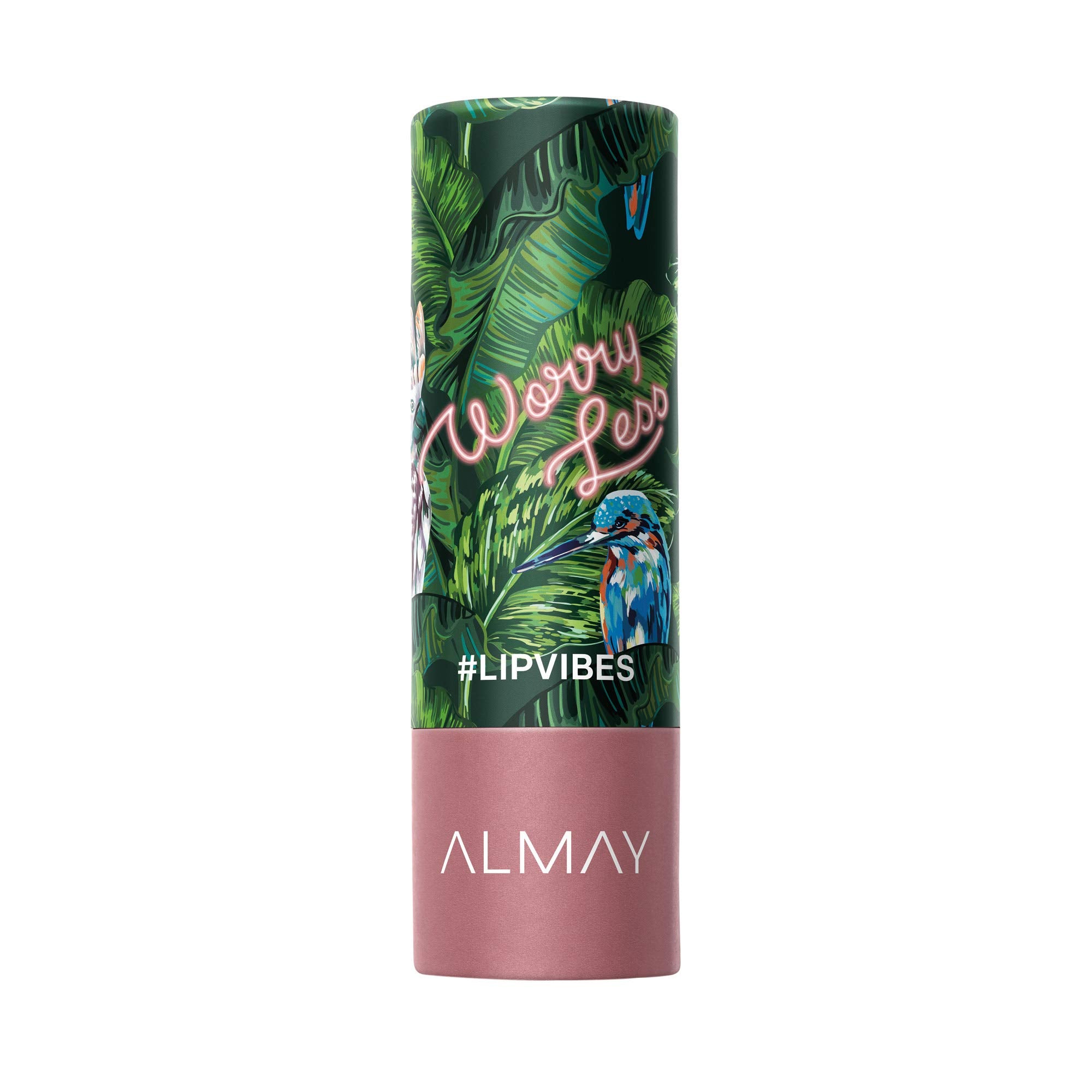 Almay Lip Vibes, Worry Less, 0.14 oz, matte lipstick (130)